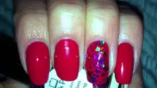 Dollish Polish Random Dancing accent nail