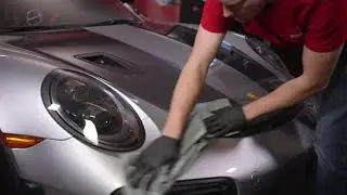 Gtechniq ceramic car coating MF4 diamond sandwich drying microfiber