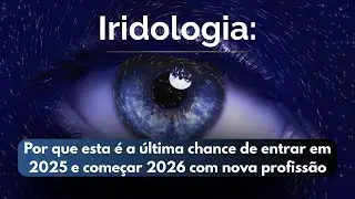 Planejamento para iniciar 2026 com uma nova profiss&atilde;o  em sa&uacute;de integral ! #iridologia #naturopatia