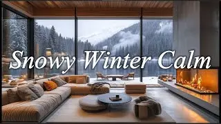 🎹Snowy Winter Piano Lo-fi ❄️Calm Piano Music with Falling Snow for Sleep, Relaxation & Focus🎧