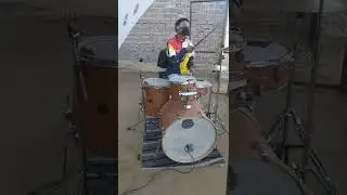 SA drummer Mpumi on drums🔥🇿🇦