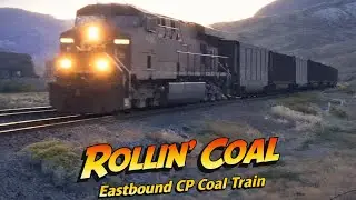 Canadian Pacific Coal Train (Eastbound): Kamloops, BC - September 2025