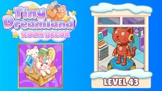 Tiny dreamland room decor level 43 solution walkthrough 