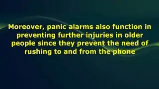 Elderly Panic Alert: Protecting Senior Citizens Using Panic Alarms