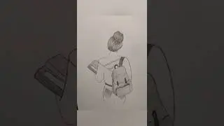 Drawing tutorial #youtube #shortsvideo #girlsketch #unboxing #uniquearts