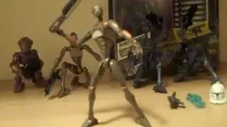 Star Wars Clone Wars Commander Commando Droid  Toy Review