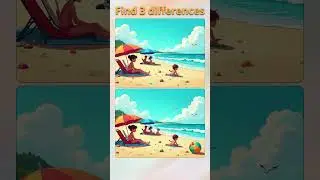 Find 3 differences №33 #shorts
