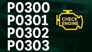 P0300 P0301 P0302 P0303 P0304 Engine Misfire Codes Explained #EngineMisfire #obd2 