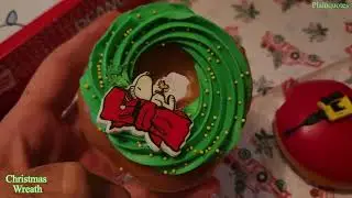 Рождественская коллекция «Арахис»: пончики Krispy Kreme
