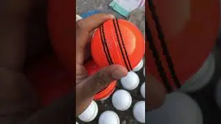 Orange Balls Done | White Fox Cricket Balls #shorts #cricket