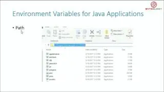 Java Bytes 3  - Environment Variables for Java