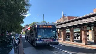 SEPTA: 2013-2016 NovaBus LFSA Hybrid #7391 on Route 33