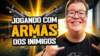 SÓ PODE JOGAR COM AS ARMAS DOS INIMIGOS!!! - DESAFIO WARZONE DO MONXTRÃO #1