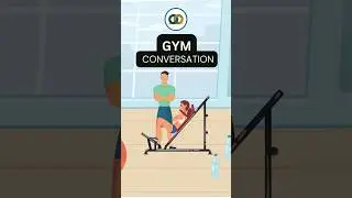 GYM CONVERSATİON #b1english #englishshadowing #5minuteenglish #dailyenglish #dailyenglishphrases