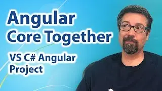 TWO PLATFORMS IN ONE APP By Combining Core And Angular Using VS Angular Project