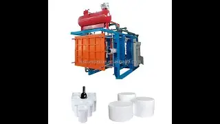 eps styrofoam floatation production line，eps thermal roof panel equipment
