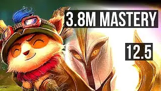 TEEMO vs KAYLE (TOP) | 3.8M mastery, 5/3/17, 300+ games | NA Master | 12.5