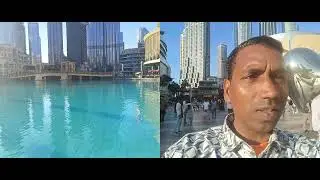 Dubai Burj Khalifa ke ass  pass#Rajesh Dubai vlog#trending #viral #vlog #video #minivlog 