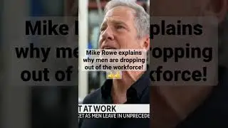 Mike Rowe explains how Uncle Sam is responsible for men being lazy. #commonsense #mtr #men #mgtow