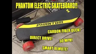 GOT A NEW ELECTRIC SKATEBOARD!