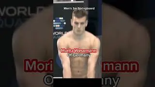 Moritz Wesemann Of Germany, R2, Dive: 307C, Reverse 3 1/2, Somersaults