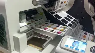 VR30 roll label die cutter