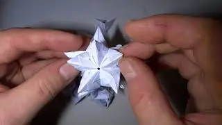 Gwiazda origami 3D-krok po kroku