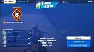 Fortnite chapter 4 season 4 - Victory royale (solo) as Gildhart