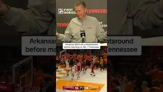 John Calipari's regret after Arkansas' loss to No. 1 Tennessee 👀