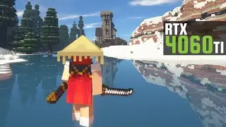 Minecraft DawnCraft (modpack) + shaders | RTX 4060 ti + R5 5600