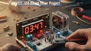 Diy Timer circuit | i.c 555 based Timer | Off Timer  | timer relay circuit | off delay timer circuit