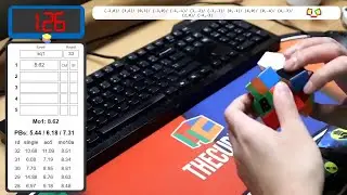 🔴going for 2048 wr on a rubiks cube