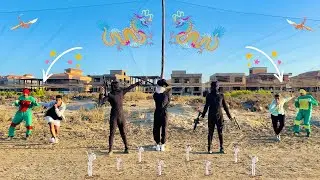 هجوم سلاحف النينجا على العصابه اللي بتخطف الاطفال وزعيم العصابه هينتقم😱( سلاحف النينجا🥷الجزء3)