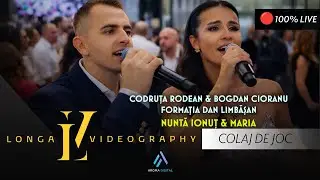 Codruta Rodean & Bogdan Cioranu & Formatia Dan Limbasan - Colaj de Joc | Nunta Ionut & Maria