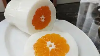 Milk & Orange Dessert 🍊🥛 | Easy and Refreshing Recipe