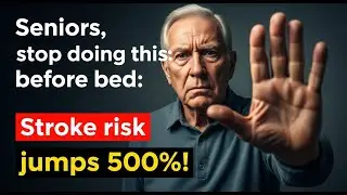 5 night habits that secretly increase stroke risk after 60 and damage your heart health!