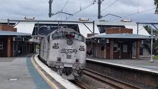 trainspotting at Toongabbie and Pendle Hill