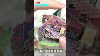 miniature pop up book 