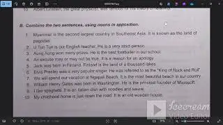 Grade 10 Unit 1 Nouns in Apposition