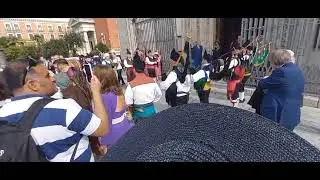 Himno de Asturias. Iglesia Los Jerónimos, Madrid .