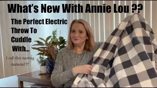 What's New With Annie Lou ??  My Electric Throw Blanket From Amazon