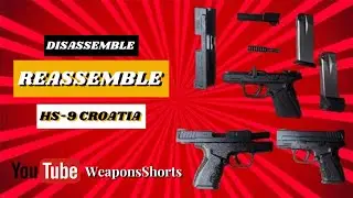 How to repair and service pistol HS9 Subcompact Croatia 9mm 9&times;19 at home complete guide