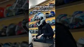 Покупайте ARAI RAPIDE NEO 46 WORKS + CARDO PACKTALK EDGE DUO и т. д. в CUAN HELMET 😍❤️&zwj;🔥