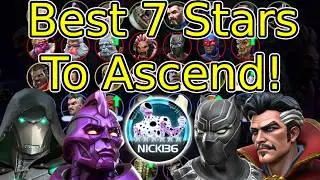 The Best 7 Stars To Ascend! | Marvel Contest Of Champions