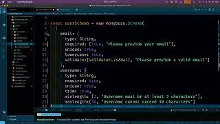 Mongoose mongodb advanced user model and explain