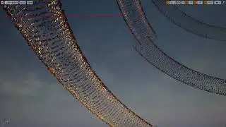 3D Fly Through Visualization of Bitcoin Blockchain