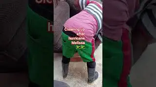 Cleaning up after Hurricane Melissa, St. James Jamaica 🇯🇲 🇯🇲