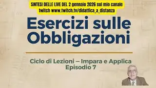 SINTESI DELLE LIVE SU #investimenti E #obbligazioni DEL 2 GENNAIO 2025 DAL MIO CANALE TWITCH