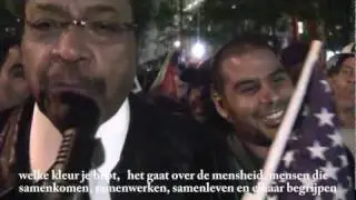 Don King op TV Ekkergem vanuit Liberty Square NY