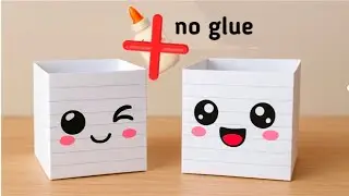 DIY Paper Box | Easy Origami Box Tutorial | How to make a Box (No Glue)